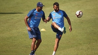 Ravichandran Ashwin and Cheteshwar Pujara have played many Tests together for India (Getty) Ravichandran Ashwin and Cheteshwar Pujara have played many Tests together for India (Getty)