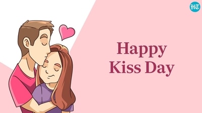 Happy Kiss Day 2024 wishes, images, quotes, SMS, greetings, WhatsApp and Facebook status to share with your partner on February 13. (HT Photo ) Happy Kiss Day 2024 wishes, images, quotes, SMS, greetings, WhatsApp and Facebook status to share with your partner on February 13. (HT Photo )