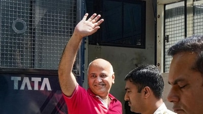 Manish Sisodia was arrested on February 26. (PTI) Manish Sisodia was arrested on February 26. (PTI)