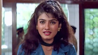 Raveena Tandon was among the busiest Hindi actors in 1990s. Raveena Tandon was among the busiest Hindi actors in 1990s.