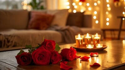 Embrace the spirit of Valentine's Day with a romantic touch in your home. (Freepik) Embrace the spirit of Valentine's Day with a romantic touch in your home. (Freepik)