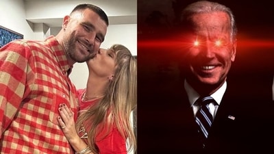 The Taylor Swift Super Bowl conspiracy once again caught momentum after the Kansas City Chiefs' win on Sunday. (Instagram, X) The Taylor Swift Super Bowl conspiracy once again caught momentum after the Kansas City Chiefs' win on Sunday. (Instagram, X)