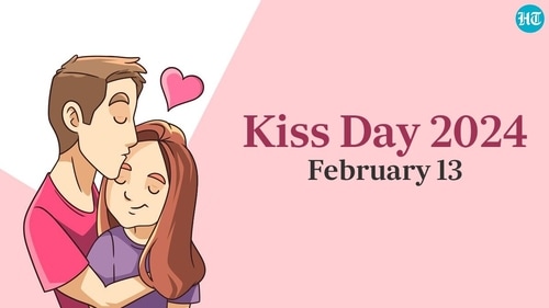 Kiss Day is the seventh day of Valentine's Week which begins seven days before Valentine's Day (February 14). (HT Photo) Kiss Day is the seventh day of Valentine's Week which begins seven days before Valentine's Day (February 14). (HT Photo)