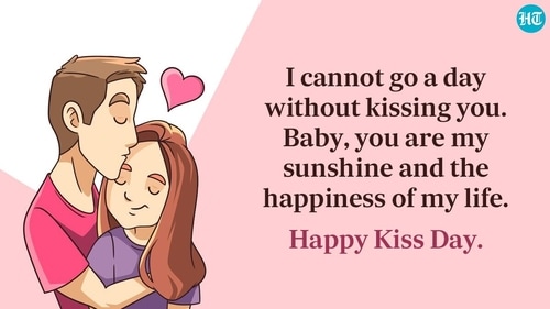 Kiss Day falls on February 13, Tuesday. (HT Photo) Kiss Day falls on February 13, Tuesday. (HT Photo)