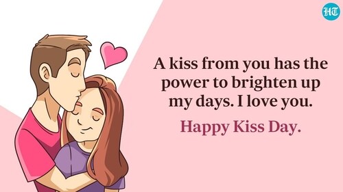 Kiss Day falls right after Hug Day, which is celebrated on February 12. (HT Photo) Kiss Day falls right after Hug Day, which is celebrated on February 12. (HT Photo)
