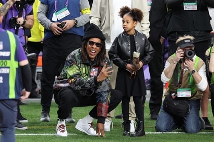 LAS VEGAS, NEVADA - FEBRUARY 11: American Rapper Jay-Z reacts before Super Bowl LVIII between the San Francisco 49ers and Kansas City Chiefs at Allegiant Stadium on February 11, 2024 in Las Vegas, Nevada. Steph Chambers/Getty Images/AFP (Photo by Steph Chambers / GETTY IMAGES NORTH AMERICA / Getty Images via AFP) (Getty Images via AFP) LAS VEGAS, NEVADA - FEBRUARY 11: American Rapper Jay-Z reacts before Super Bowl LVIII between the San Francisco 49ers and Kansas City Chiefs at Allegiant Stadium on February 11, 2024 in Las Vegas, Nevada. Steph Chambers/Getty Images/AFP (Photo by Steph Chambers / GETTY IMAGES NORTH AMERICA / Getty Images via AFP) (Getty Images via AFP)