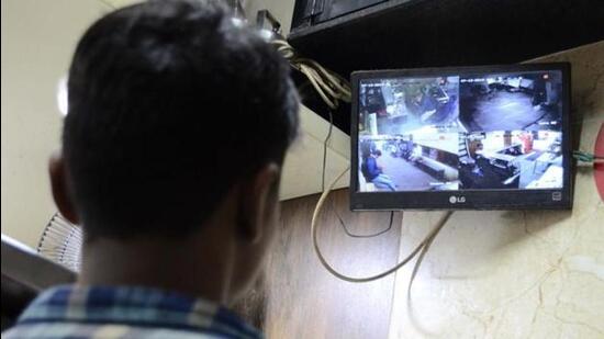 The civic body has installed 394 CCTVs in Panchkula, the majority of which have been non-functional for a long time. (Representational Image/HT )