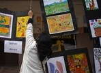 The 2-day Kalakriti Arts Festival held under the banner of NalandaWay Foundation was completely conceptualised with students from 10 government schools in Ambedkar Nagar, Tigri and Khanpur areas.