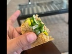 Snapshot of the screw found in the sandwich. Snapshot of the screw found in the sandwich.