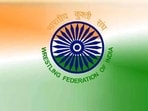 Wrestling Federation of India (WFI) logo