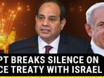 EGYPT PEACE TREATY EGYPT PEACE TREATY