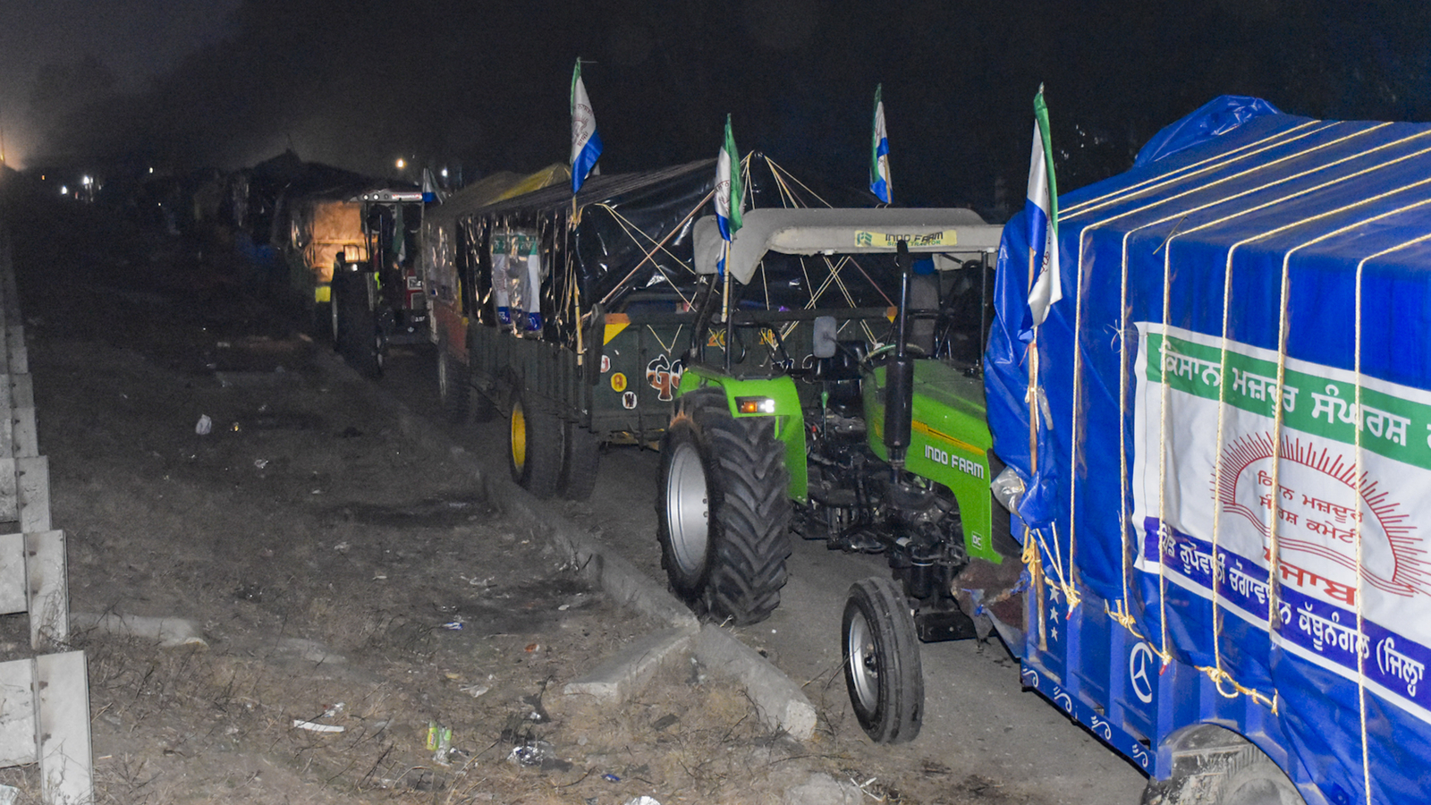 In Photos: Farmers set to march towards Delhi; heightened security in ...