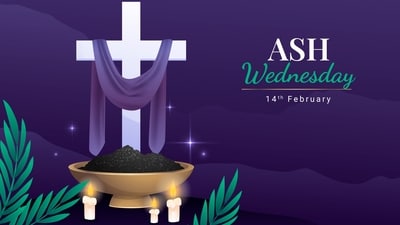 As we observe Ash Wednesday, a solemn day that marks the beginning of Lent, here are some heartfelt wishes to share with your loved ones. (Freepik) As we observe Ash Wednesday, a solemn day that marks the beginning of Lent, here are some heartfelt wishes to share with your loved ones. (Freepik)