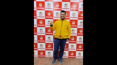 A resident of Sector 46, Ayush is the Chandigarh state topper, as per the list released by NTA. (HT Photo) A resident of Sector 46, Ayush is the Chandigarh state topper, as per the list released by NTA. (HT Photo)