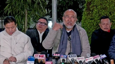 Manipur Chief Minister N Biren Singh (ANI) Manipur Chief Minister N Biren Singh (ANI)