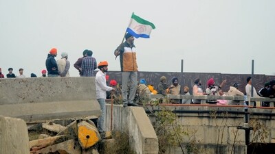 The farmers have declared their intention to commence the march at 10 am, planning to proceed to Delhi from the Ambala-Shambhu, Khanauri-Jind, and Dabwali borders. (ANI) 
