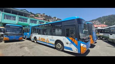 According to HRTC officials, daily bus services will commence from key locations, including Shimla, Dharamshala, Manali, Hamirpur, Una and Nalagarh (HT File) According to HRTC officials, daily bus services will commence from key locations, including Shimla, Dharamshala, Manali, Hamirpur, Una and Nalagarh (HT File)