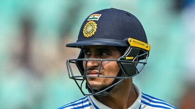 India's Shubman Gill looks on as he walks back to the pavilion after his dismissal during the third day of the second Test cricket match between India and England (AFP) India's Shubman Gill looks on as he walks back to the pavilion after his dismissal during the third day of the second Test cricket match between India and England (AFP)