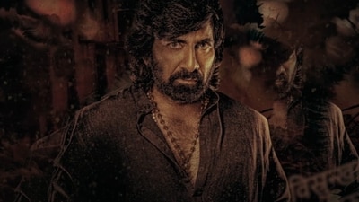Eagle box office collection day 4: Ravi Teja in a still from movie. Eagle box office collection day 4: Ravi Teja in a still from movie.