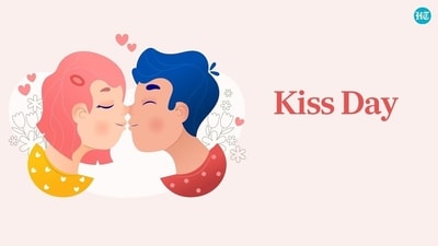 Kiss Day 2024: Know all about the date, history, significance and how to celebrate the seventh day of Valentine's Week. (HT Photo) Kiss Day 2024: Know all about the date, history, significance and how to celebrate the seventh day of Valentine's Week. (HT Photo)