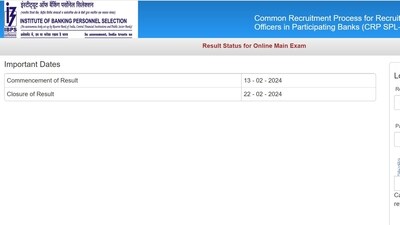 Download IBPS SO Main result 2024 from official website Download IBPS SO Main result 2024 from official website