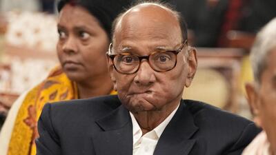 NCP founder Sharad Pawar has petitioned the Supreme Court against the ECI order (PTI)