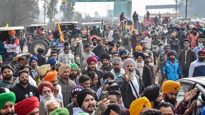 In Punjab, a significant portion of both state and national highways will be closed for a duration of four hours during the protest. (PTI/File) In Punjab, a significant portion of both state and national highways will be closed for a duration of four hours during the protest. (PTI/File)