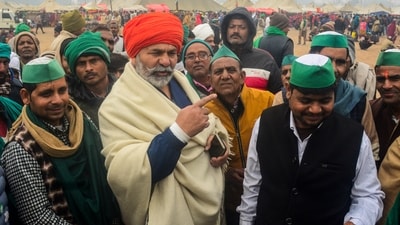 Rakesh Tikait's Bharatiya Kisan Union is not part of Farmers' Delhi Chalo protest 2024 though BKU will observe Bharat Bandh on Feruary 16. (PTI)
