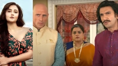 Rashami Desai spoke about Ranveer Singha and Johnny Sins' ad. Rashami Desai spoke about Ranveer Singha and Johnny Sins' ad.