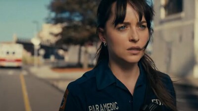 Dakota Johnson in Madame Web (YouTube) Dakota Johnson in Madame Web (YouTube)