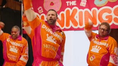 At the Super Bowl 2024, Ben Affleck was back with Part 2 of a new Dunkin’ advertisement (Dunkin'/YouTube) At the Super Bowl 2024, Ben Affleck was back with Part 2 of a new Dunkin’ advertisement (Dunkin'/YouTube)