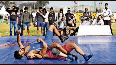 The Punjab Wrestling Association convened its special meeting in Jalandhar on Tuesday where former Doordarshan news anchor Raman Kumar has been appointed as the president of the association. (HT File Photo)