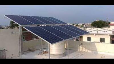 UP poised for rooftop solar makeover of govt buildings (Pic for Representation) UP poised for rooftop solar makeover of govt buildings (Pic for Representation)