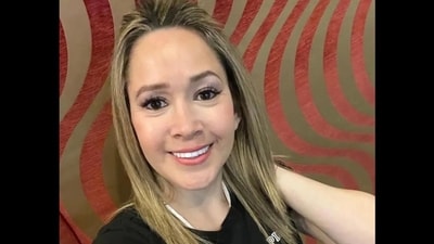 A woman who was found dead inside a SoHo hotel room in Lower Manhattan with a bloody iron next to her has been identified as 38-year-old Denisse Oleas-Arancibia, a Queens mother (Facebook) A woman who was found dead inside a SoHo hotel room in Lower Manhattan with a bloody iron next to her has been identified as 38-year-old Denisse Oleas-Arancibia, a Queens mother (Facebook)