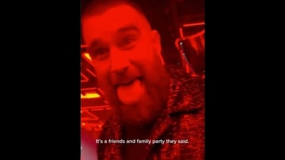 In the first mention of their relationship on social media, Taylor Swift took to TikTok to post a video of her boyfriend Travis Kelce after his Super Bowl 2024 win (Taylor Swift/TikTok) In the first mention of their relationship on social media, Taylor Swift took to TikTok to post a video of her boyfriend Travis Kelce after his Super Bowl 2024 win (Taylor Swift/TikTok)