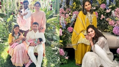 Upasana is happy that Klin Kaara has two sisters now (Instagram) Upasana is happy that Klin Kaara has two sisters now (Instagram)
