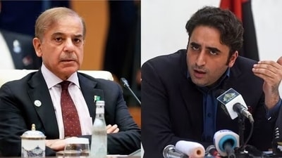 PPP Chairman Bilawal-Bhutto Zardari (right) and former prime minister Shehbaz Sharif from PML-N. PPP Chairman Bilawal-Bhutto Zardari (right) and former prime minister Shehbaz Sharif from PML-N.