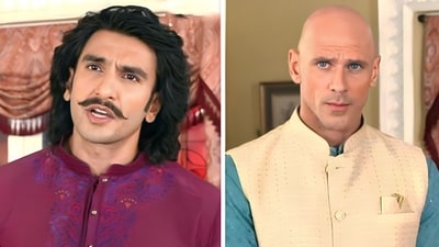 Ranveer Singh and Johnny Sins play brothers in a new ad Ranveer Singh and Johnny Sins play brothers in a new ad