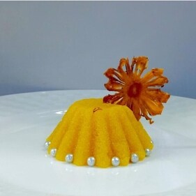 Pineapple rawa kesari (Chef Arun Kumar)