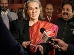 Sonia Gandhi filed her Rajya Sabha nomination from Rajasthan on Wednesday.