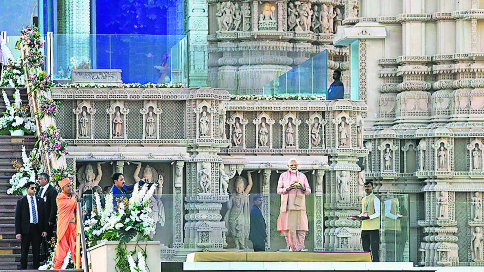 PM Modi opens UAE temple, hails ties with Arab world - Vimarsana News