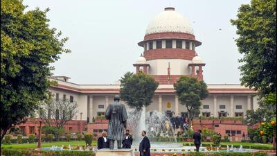 A view of the Supreme Court of India (SCI) building, in New Delhi. (ANI) A view of the Supreme Court of India (SCI) building, in New Delhi. (ANI)