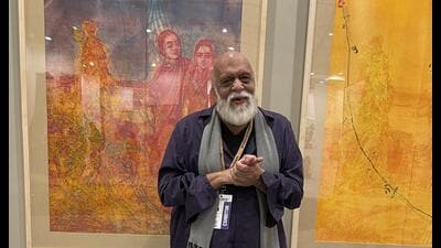 Artist V Ramesh (Shireen Quadri)
