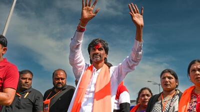 Maratha reservation activist Manoj Jarange-Patil called off his march to Mumbai to demand reservation benefits for Marathas on January 27 (HT HILE PHOTO/RAJU SHINDE) Maratha reservation activist Manoj Jarange-Patil called off his march to Mumbai to demand reservation benefits for Marathas on January 27 (HT HILE PHOTO/RAJU SHINDE)