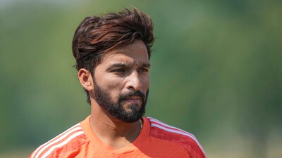 Patidar had made his Test debut in the second match in Visakhapatnam. He scored 32 and nine runs. (PTI) Patidar had made his Test debut in the second match in Visakhapatnam. He scored 32 and nine runs. (PTI)