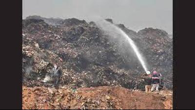 The Chandigarh civic body has completed the bio-remediation of 80% legacy waste lying dumped at Dadumajra dumping ground. (HT) The Chandigarh civic body has completed the bio-remediation of 80% legacy waste lying dumped at Dadumajra dumping ground. (HT)