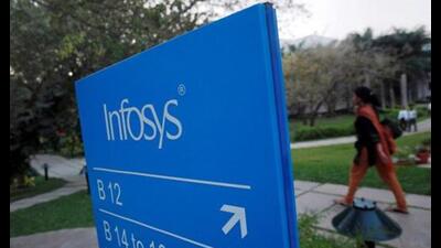 The state government had provided 58 acres to Infosys in Hubbali at ₹35 lakh/acre (REUTERS) The state government had provided 58 acres to Infosys in Hubbali at ₹35 lakh/acre (REUTERS)