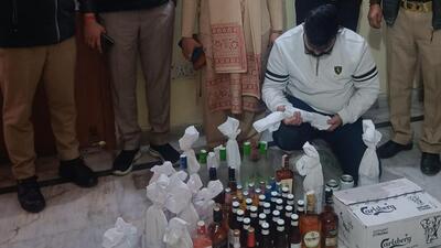 The suspect, identified as Anurag Bhatia, a resident of Sector 21, Faridabad, was arrested from Phase-2 Noida. (HT Photo) The suspect, identified as Anurag Bhatia, a resident of Sector 21, Faridabad, was arrested from Phase-2 Noida. (HT Photo)
