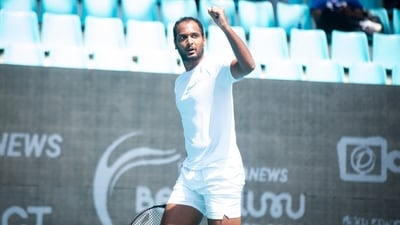 Ramkumar Ramanathan will now face the winner of the match between ninth seed Seongchan Hong of South Korea and Russian qualifier Alexey Zakharov. Ramkumar Ramanathan will now face the winner of the match between ninth seed Seongchan Hong of South Korea and Russian qualifier Alexey Zakharov.