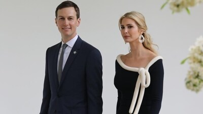 Ex-US President Trump's special advisor Jared Kushner (left) and his wife Ivanka Trump (AFP File Photo) Ex-US President Trump's special advisor Jared Kushner (left) and his wife Ivanka Trump (AFP File Photo)